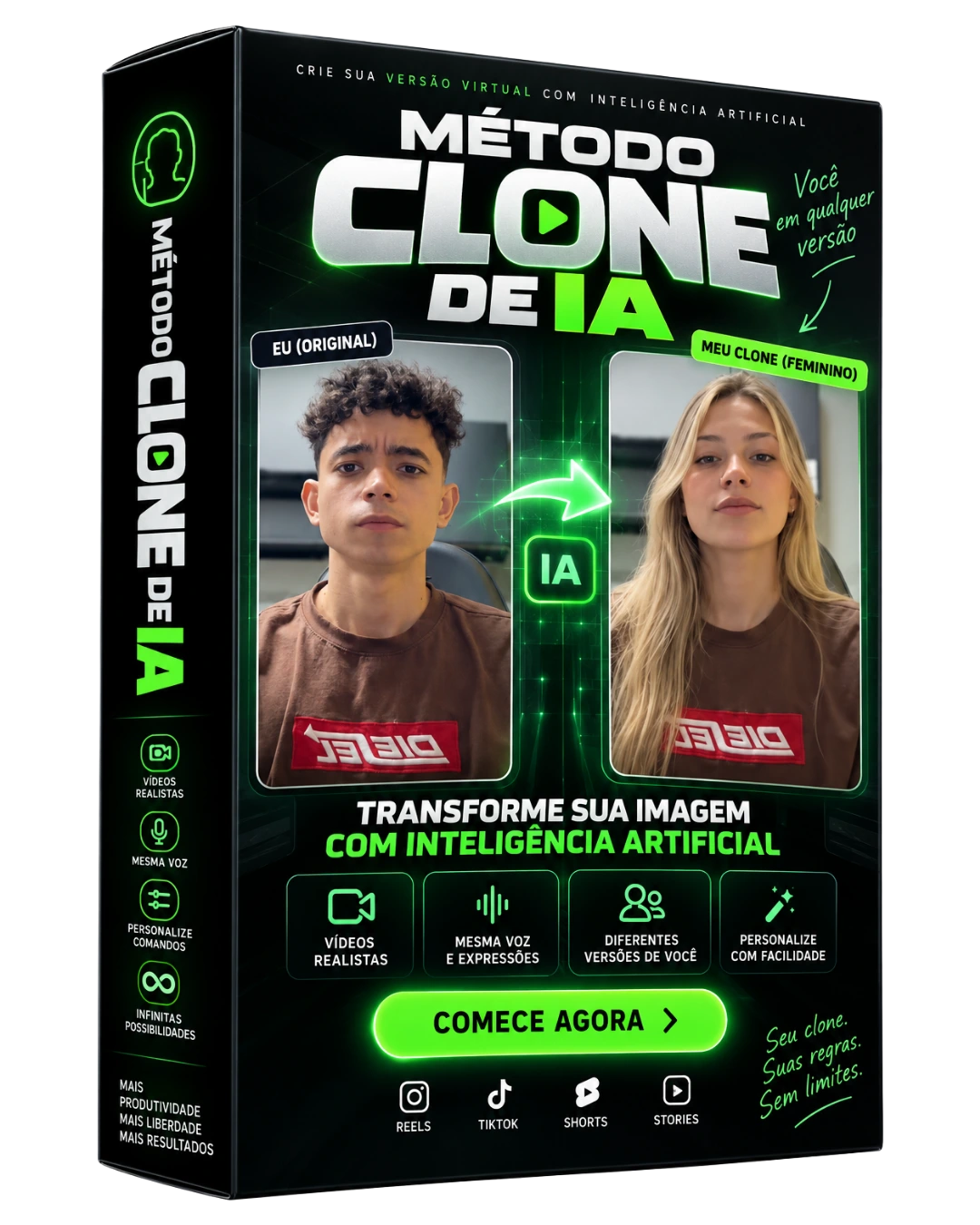 Imagem do treinamento principal Clone de IA